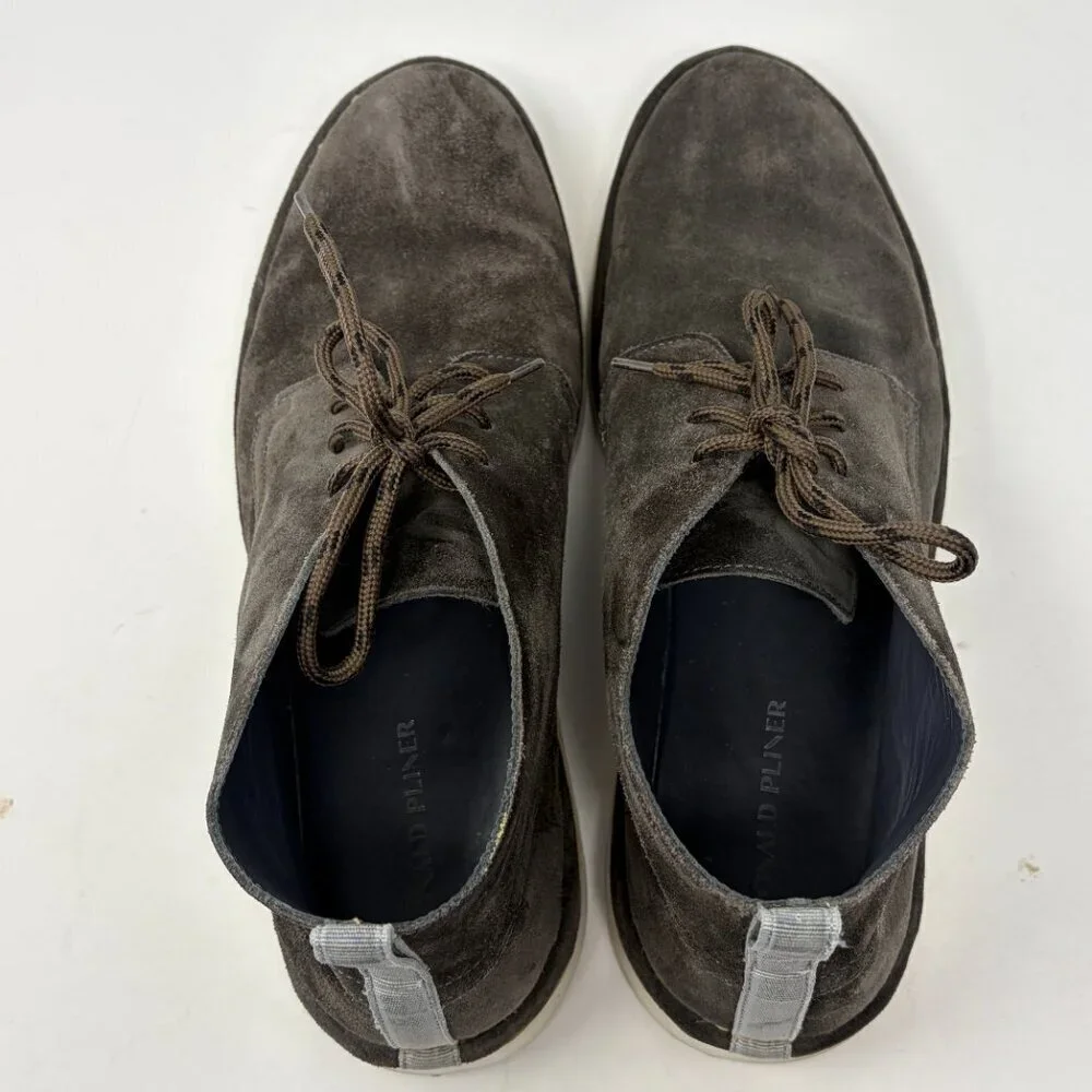 Donald Pliner men's Cris desert boots 12 suede brown grey